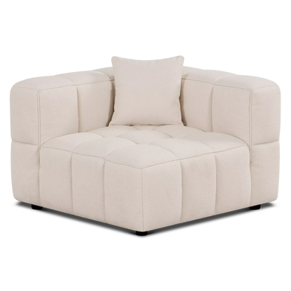 Cumulus - Fauteuil en coin modulable en tissu