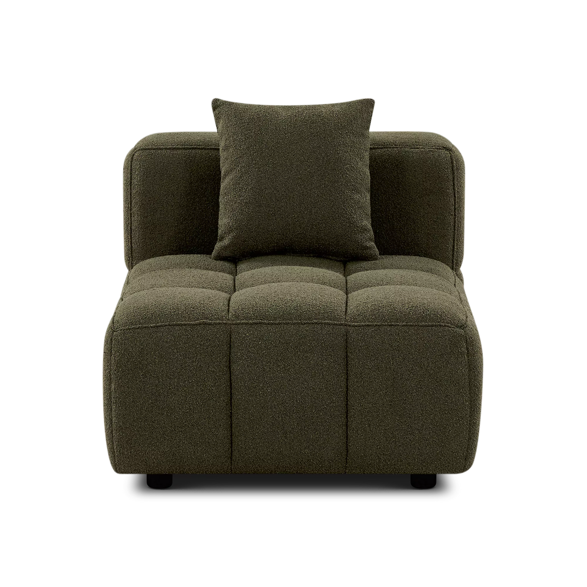 Cumulus - Fauteuil sans bras modulable en tissu