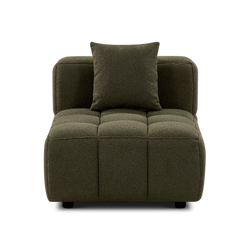 Cumulus - Fauteuil sans bras modulable en tissu