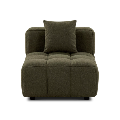 Cumulus - Fauteuil sans bras modulable en tissu