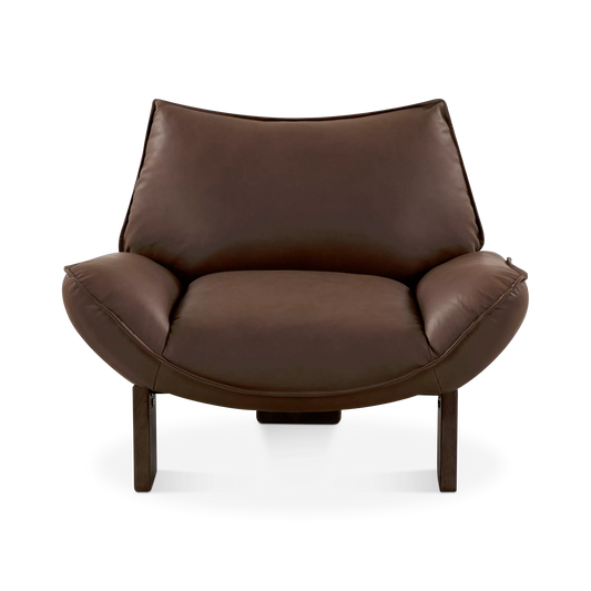 Senna - Leather Armchair by Furninova