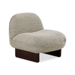 Cato - Fauteuil en tissu par Furninova