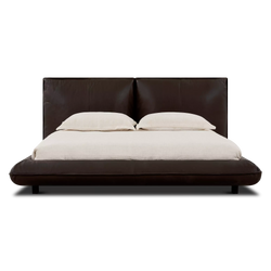 Moya - Leather Bed by Furninova