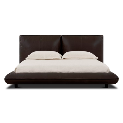 Moya - Leather Bed by Furninova