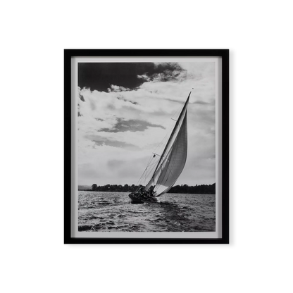 Sailboat Off Shore - Impression
