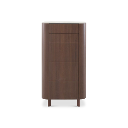 Parabole - Walnut Chiffonnier by Ligne Roset