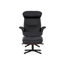 Time Out - Leather Recliner with Footrest by Conform