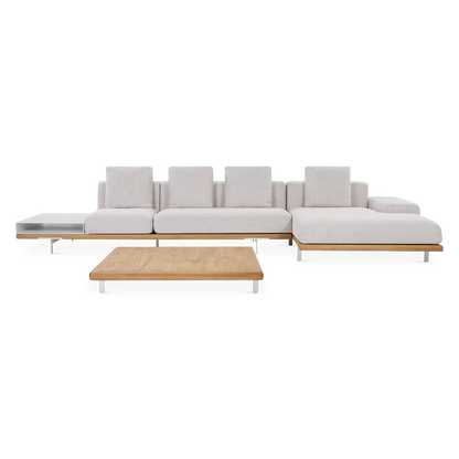 Ensemble modulaire, fauteuil et table basse Allure
