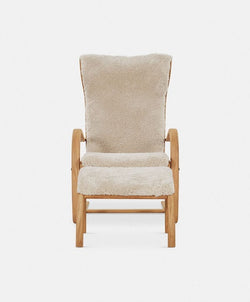Gazell Flex - Armchair and Footstool by Jan Ekström by Conform