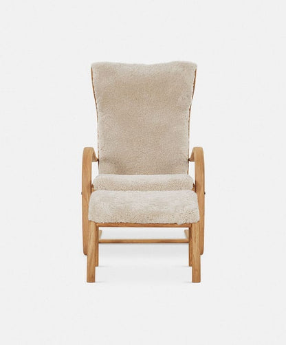 Gazell Flex - Armchair and Footstool by Jan Ekström by Conform