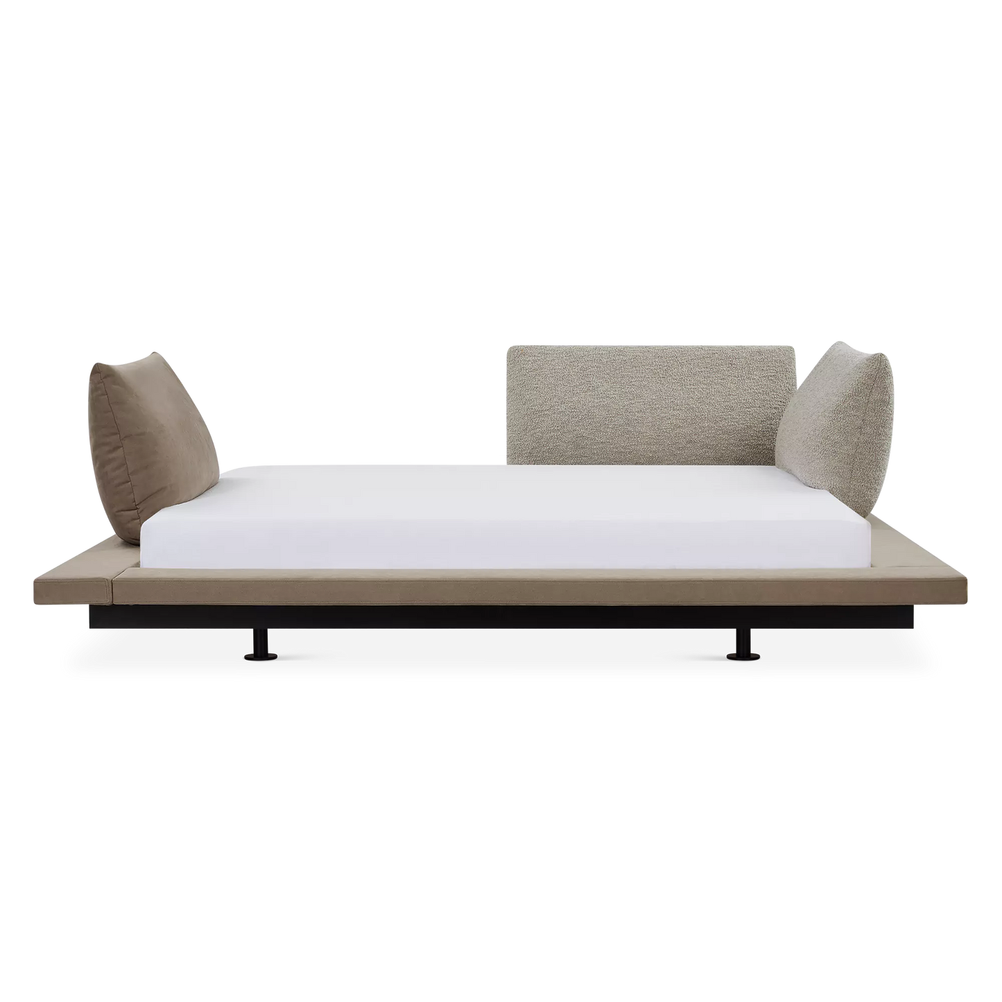 Peter Maly 2 - Bed with adjustable cushions by Ligne Roset