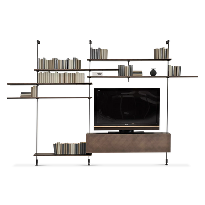 Airport - Bronze Bookcase by Cattelan Italia