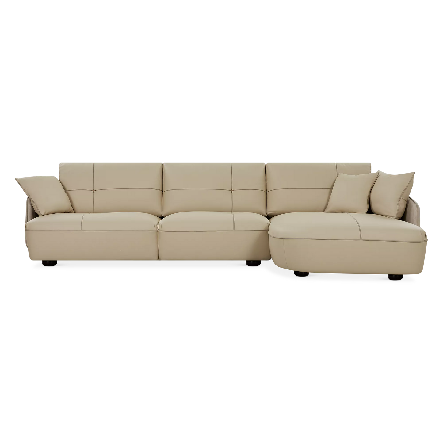 Space - Leather Modular Sectional Sofa by Gamma