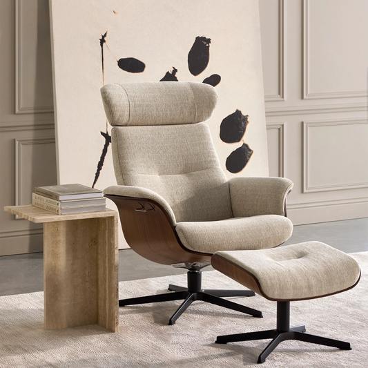 Timeout - Fauteuil inclinable avec repose-pieds par Conform