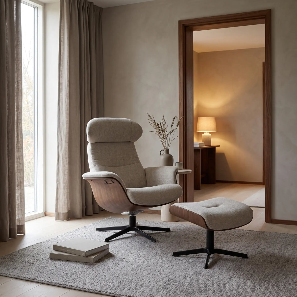 Timeout - Fauteuil inclinable avec repose-pieds par Conform