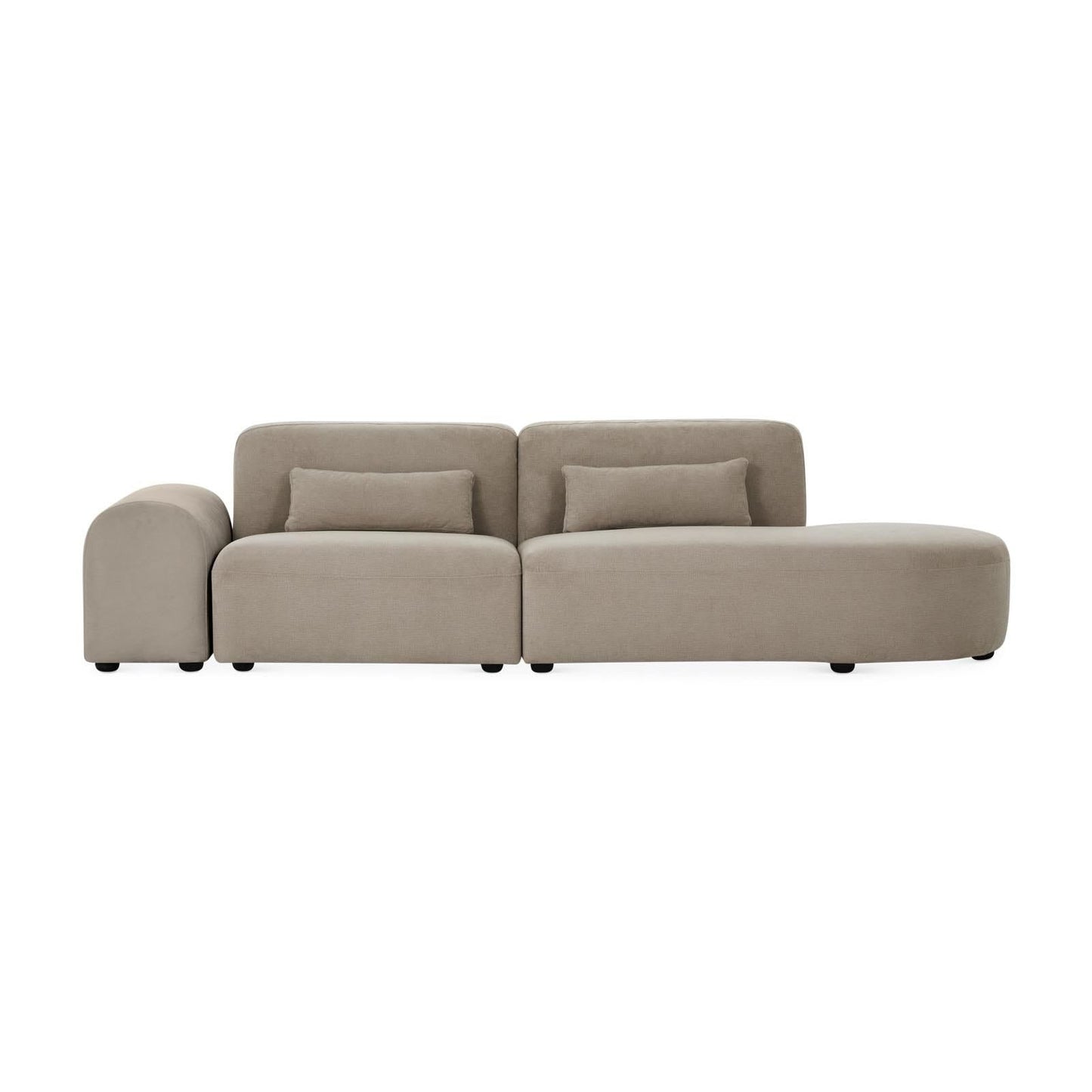 Pretty - Fabric Modular Sofa with Arm