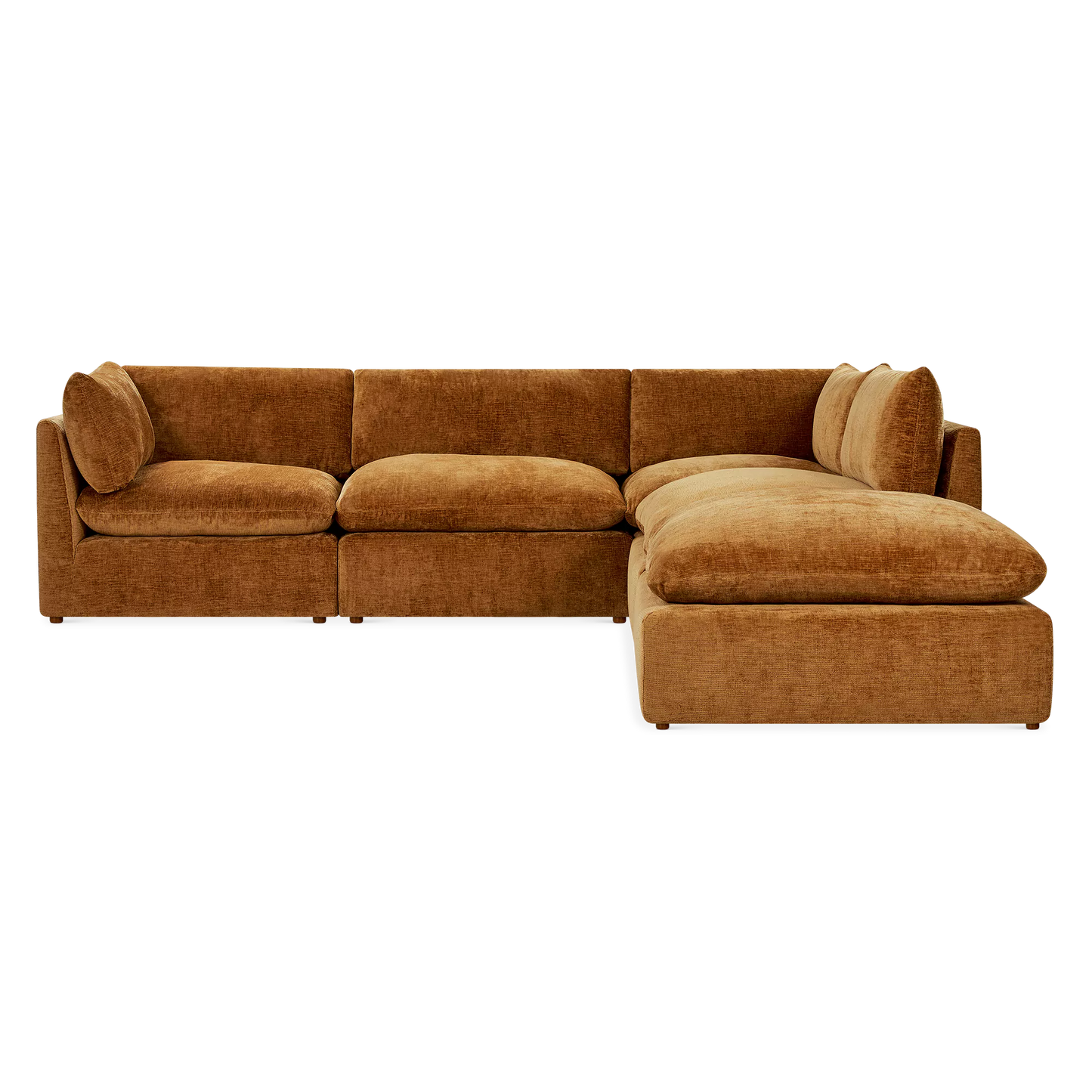 Livia - Canapé modulaire en velours