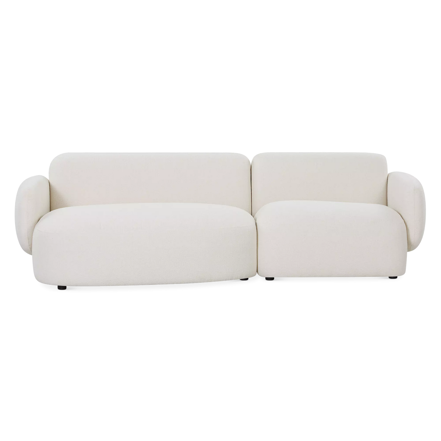Gustave - Fabric-Upholstered Sectional Sofa