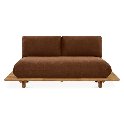 Sticks - Outdoor 2-Seater Sofa in Teak by Cane-line