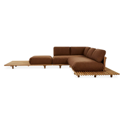 Sticks - Outdoor Modular Sectional in Teak by Cane-line