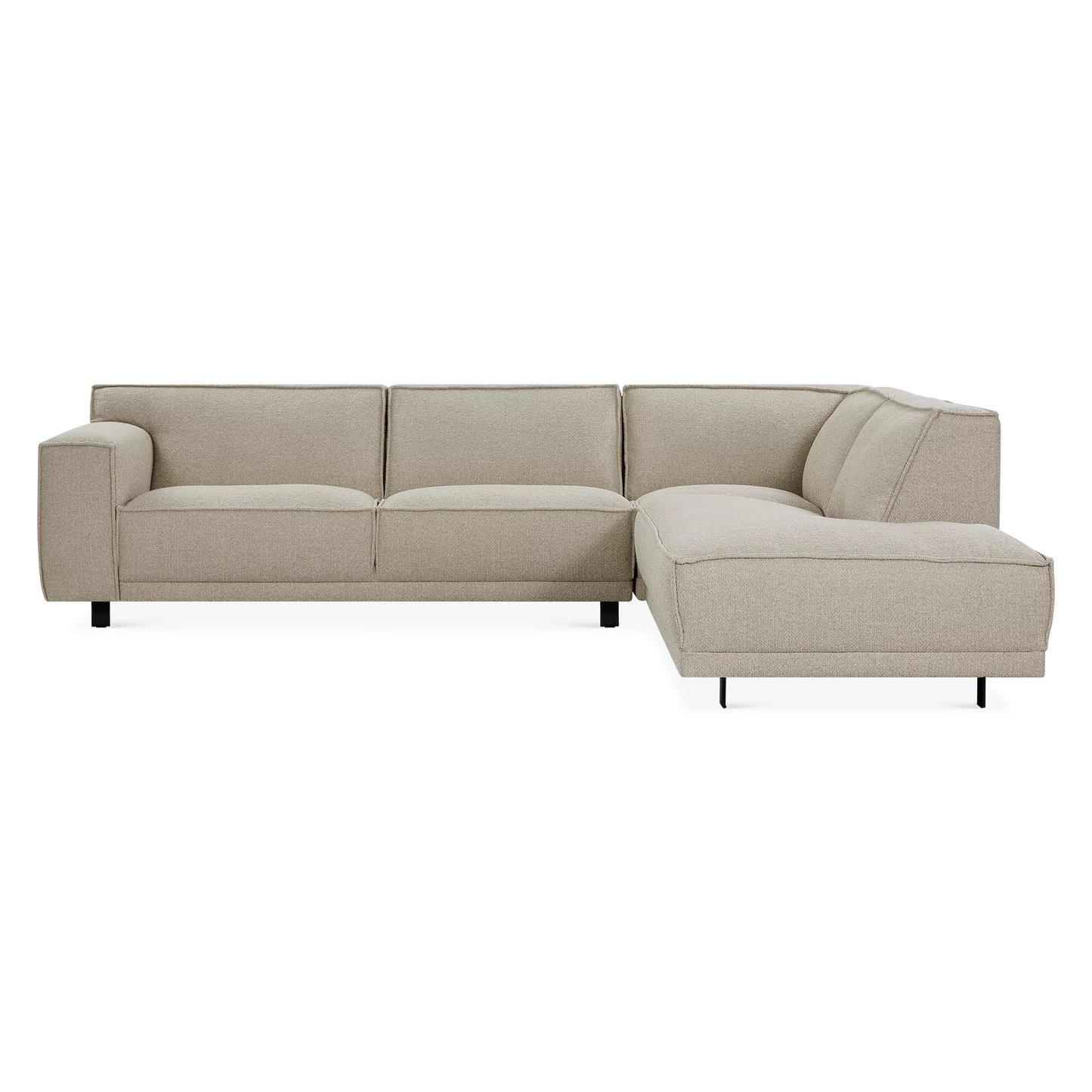 Trevis - Fabric-Upholstered Sectional Sofa  by  Furninova