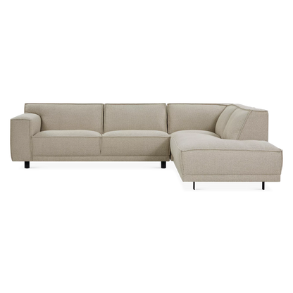 Trevis - Fabric-Upholstered Sectional Sofa  by  Furninova