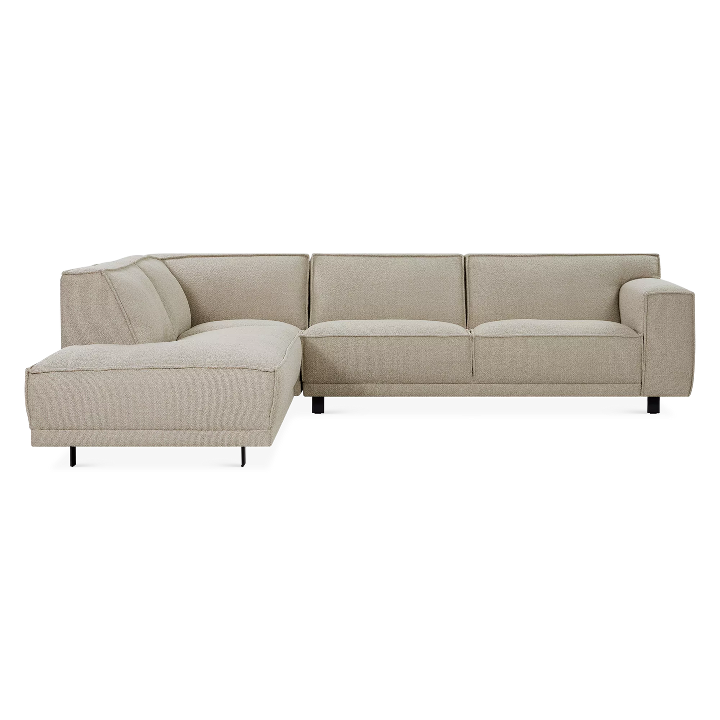 Trevis - Fabric-Upholstered Sectional Sofa  by  Furninova