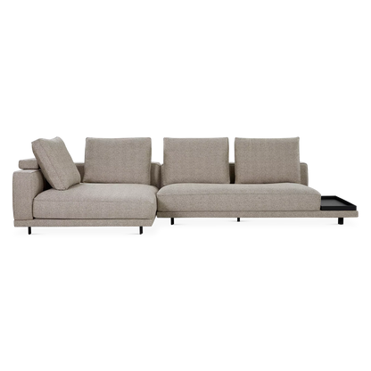 Catena Dusk - Fabric-Upholstered Sectional Sofa  by  Furninova