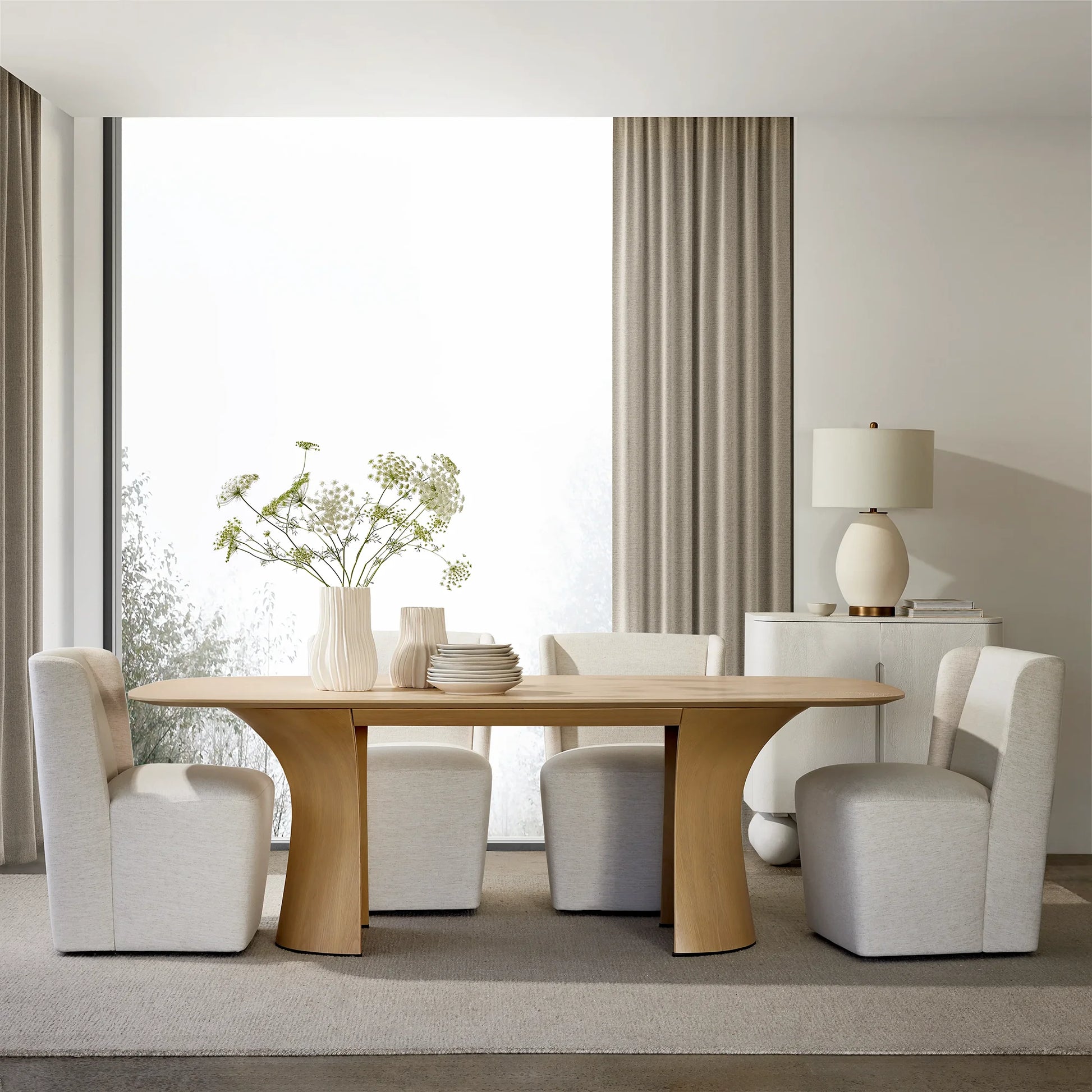 Root, Veined Walnut Dining Table | Maison Corbeil – Must Société Root, Veined Walnut Dining Table | Maison Corbeil – Must Société