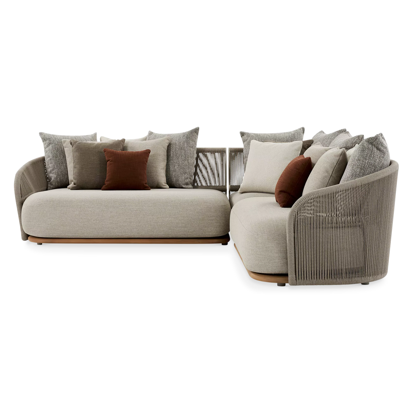 Muscade - Outdoor Rope Sectional Sofa