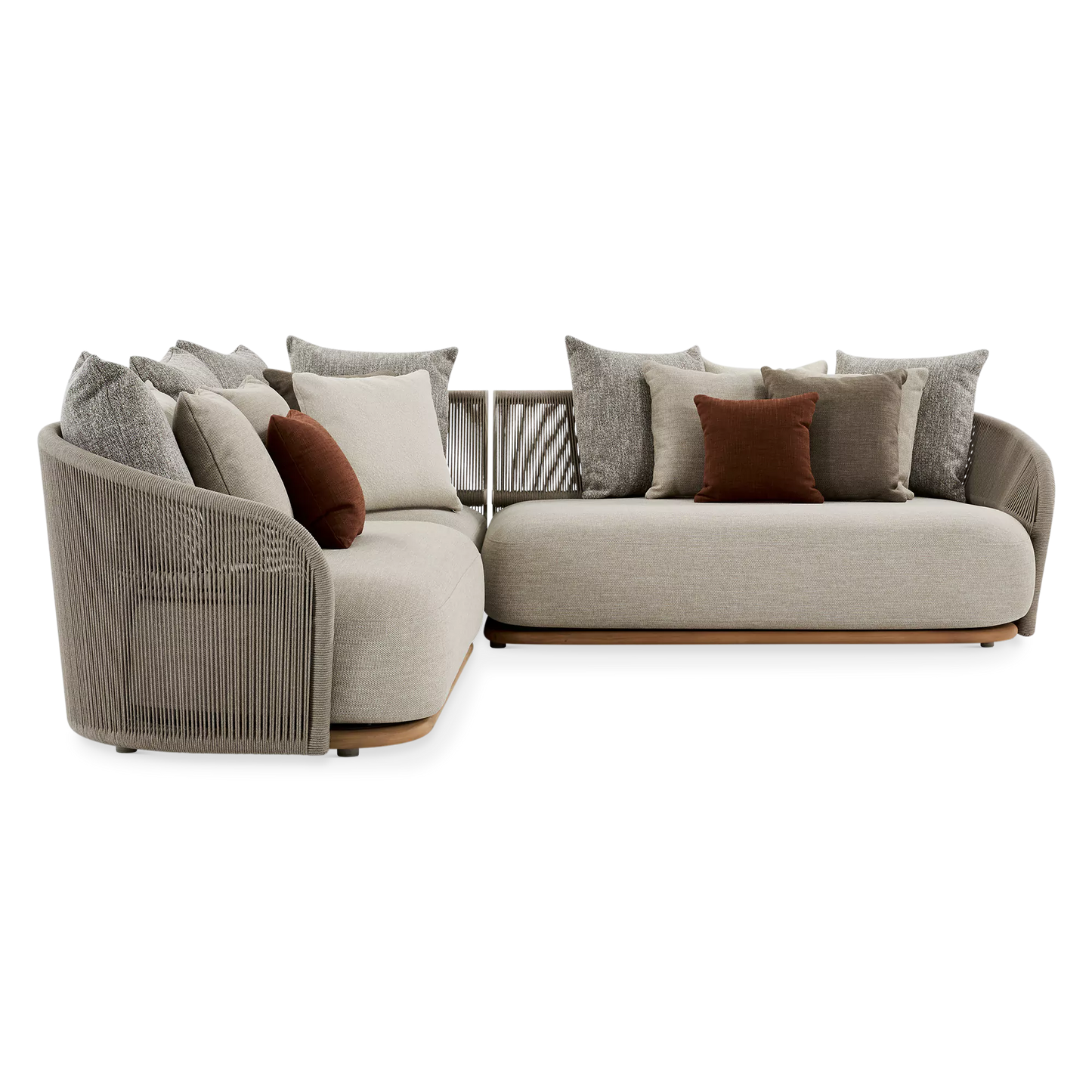 Muscade - Outdoor Rope Sectional Sofa