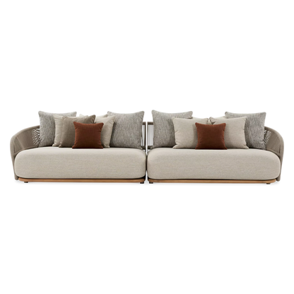Muscade - Outdoor Rope 2-Piece Sectional Sofa