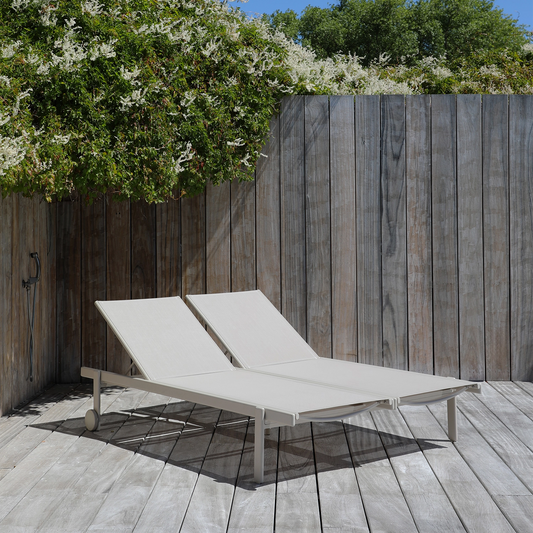 Go-To - Outdoor Textilene Double Lounger