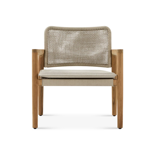 Julio - Outdoor Teak Accent Lounge Chair
