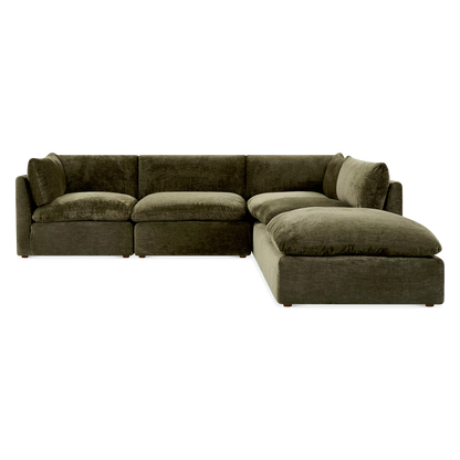 Livia - Velvet Upholstered Modular Sofa