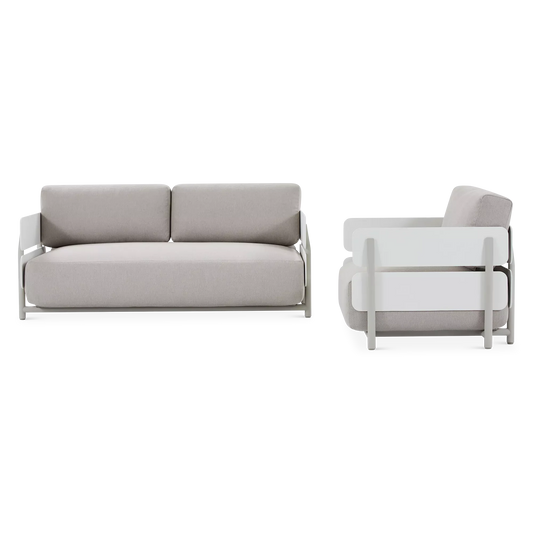 Polo - Outdoor Sofa Set in Aluminium