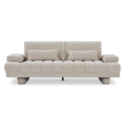 Cate - 2.5-Seater Fabric-Upholstered Sofa