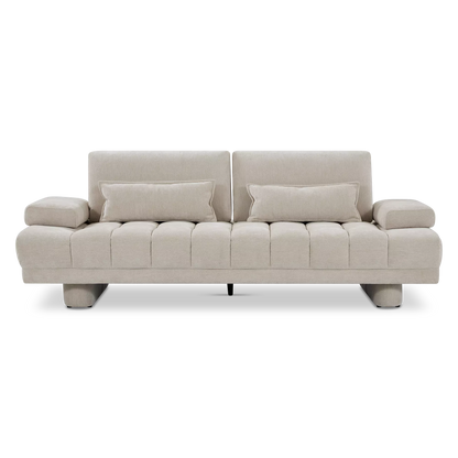 Cate - 2.5-Seater Fabric-Upholstered Sofa