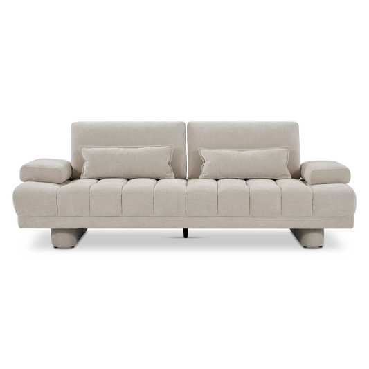 Cate - 2.5-Seater Fabric-Upholstered Sofa