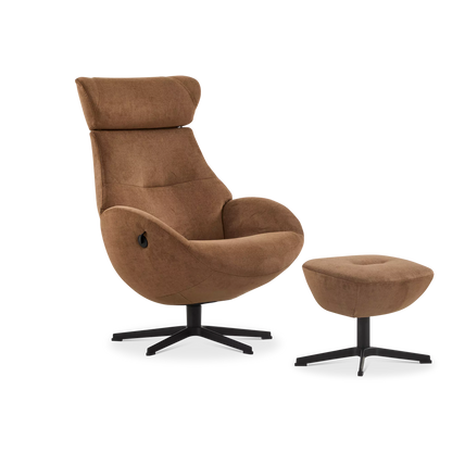 Globe - Fauteuil en velours par Furninova