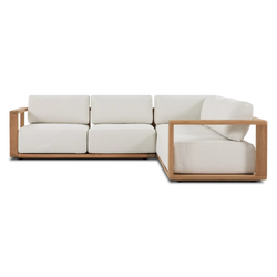 Square - Outdoor Teak Modular Sectional Sofa by Ethnicraft