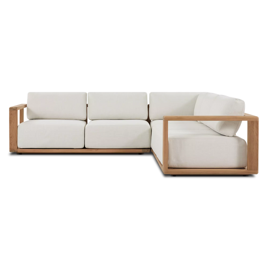 Square - Outdoor Teak Modular Sectional Sofa by Ethnicraft