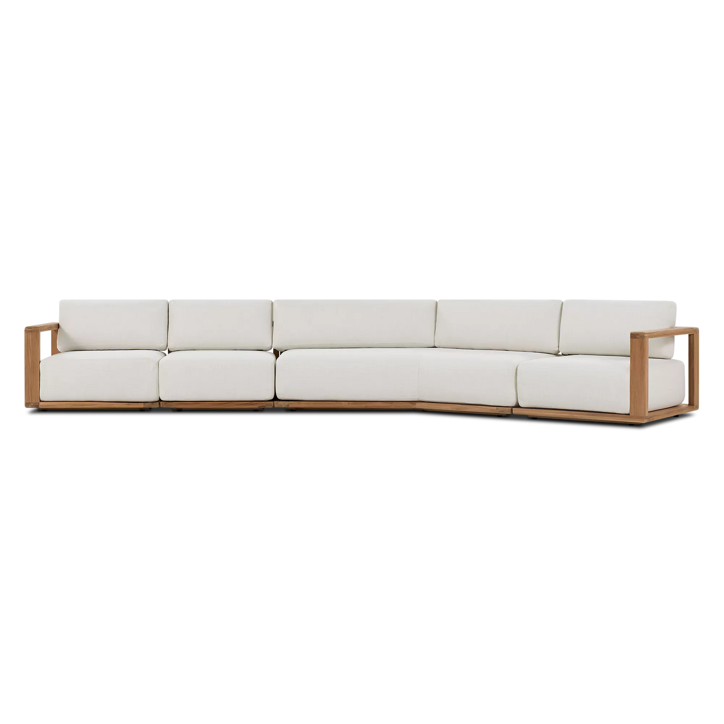 Square - Outdoor Teak Modular Sectional Sofa by Ethnicraft
