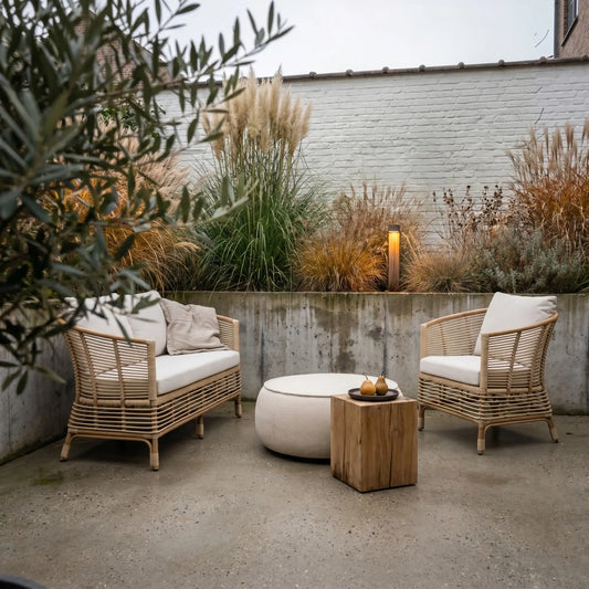Sun - Outdoor Wicker 2-Seater Sofa