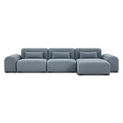 Pretty - Modular Sectional Sofa with lounge chair