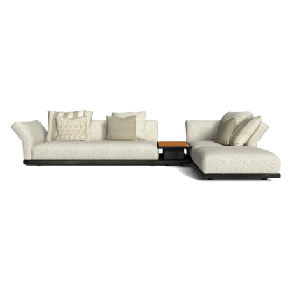 Elton - Outdoor Accoya Modular Sectional Sofa by Talenti