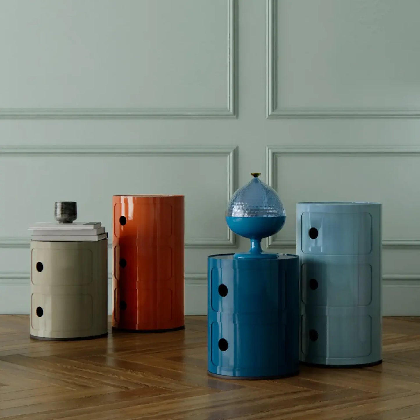 Componibili - Table d’appoint par Kartell