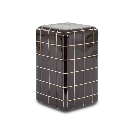 Claire - petit table d'appoint en argile brune