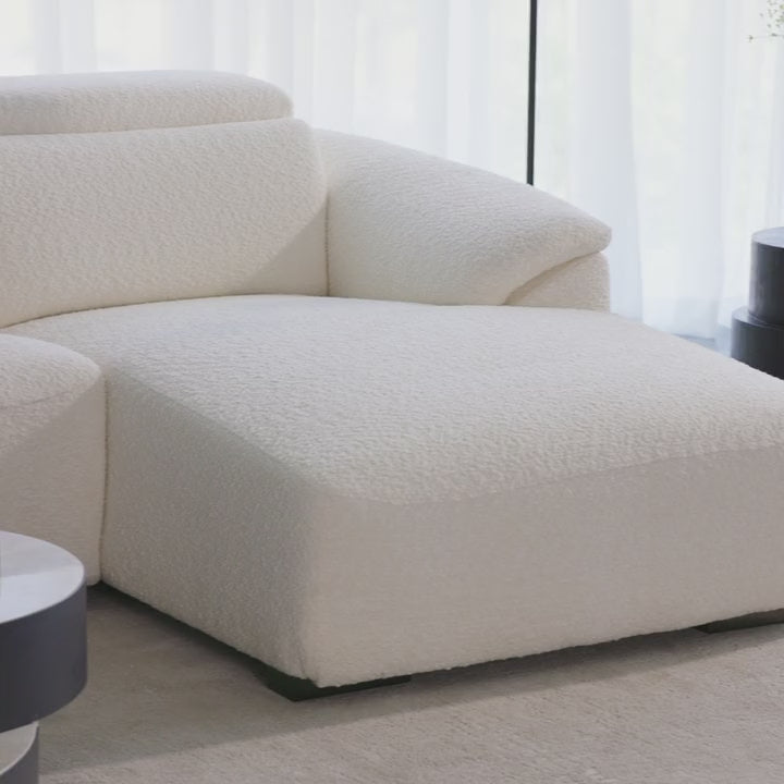 Samy, 3-Seater Electric Reclining Fabric Sectional | MUST – Must