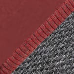 Red / Red Rope / Charcoal Fabric swatch